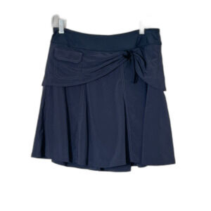Athleta Wherever Black Pickleball Golf Skort Athletic Tennis Size 8 #219056